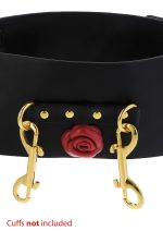 Wild Roses Bondage Belt Black - obrazek 7