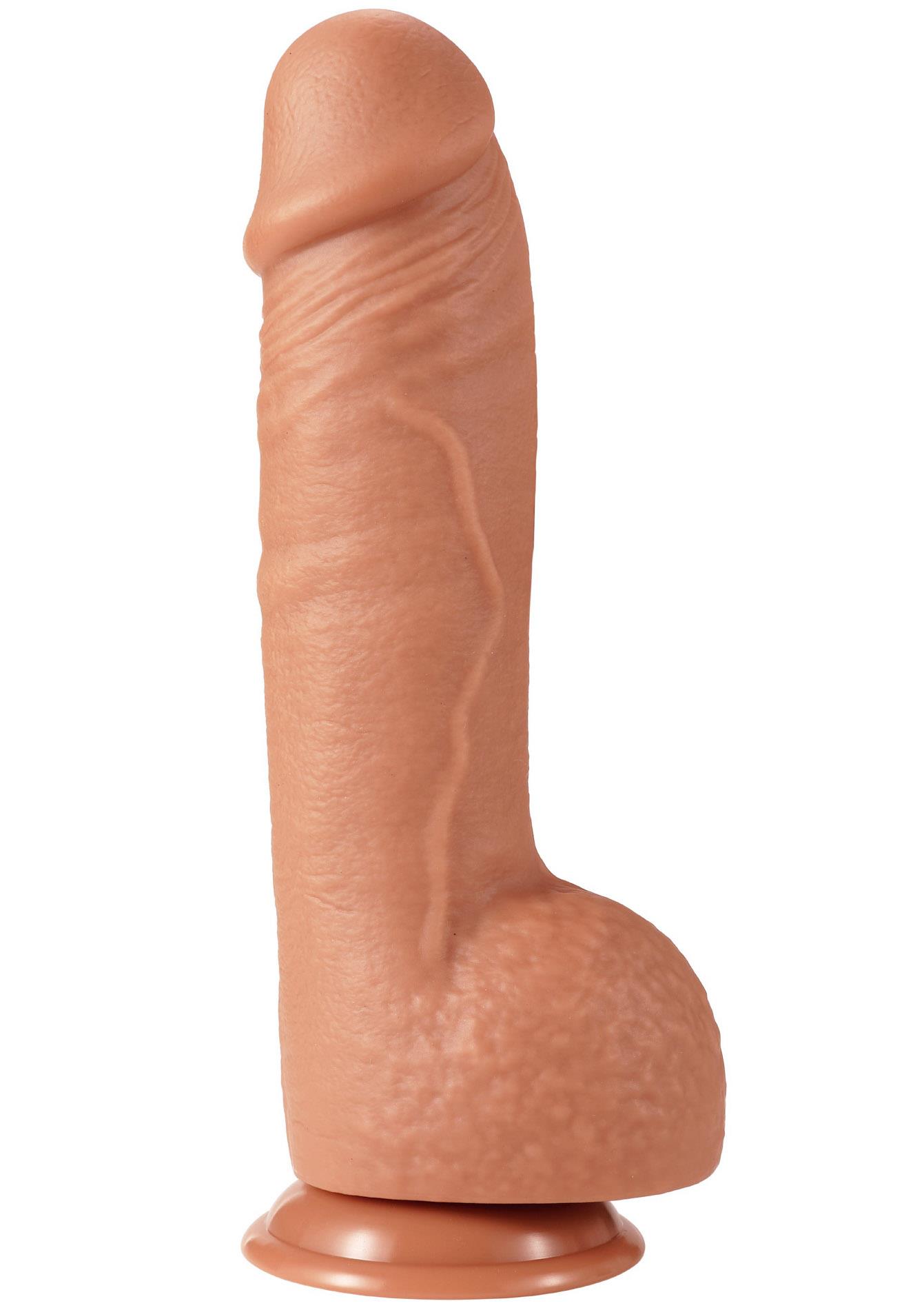 30-20605-X-SKIN_01 Realistic Dildo PVC 25 cm - obrazek 1