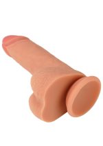 Realistic Dildo Liquid Silicone 16 cm - obrazek 7