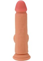 Realistic Dildo Liquid Silicone 19 cm - obrazek 4