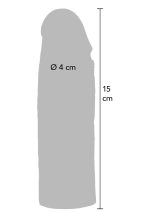 Penis Sleeve Liquid Silicone 15 cm - obrazek 8