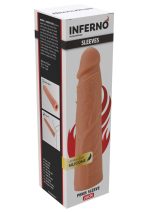 Penis Sleeve Liquid Silicone 20 cm - obrazek 2