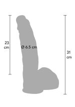 Ultra Realistic Dildo Silicone 29 cm - obrazek 9