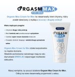 Żel/sprej - Orgasm Max cream for men 50 ml - obrazek 2