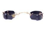 Fetish B - Series Handcuffs with cristals 3 cm Gold - obrazek 5