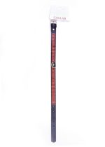 Fetish B - Series Collar with crystals 2 cm Red Line - obrazek 4