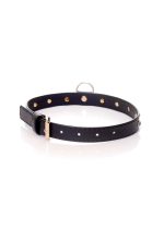 Fetish B - Series Collar - 2 cm turquoise crystal - obrazek 2