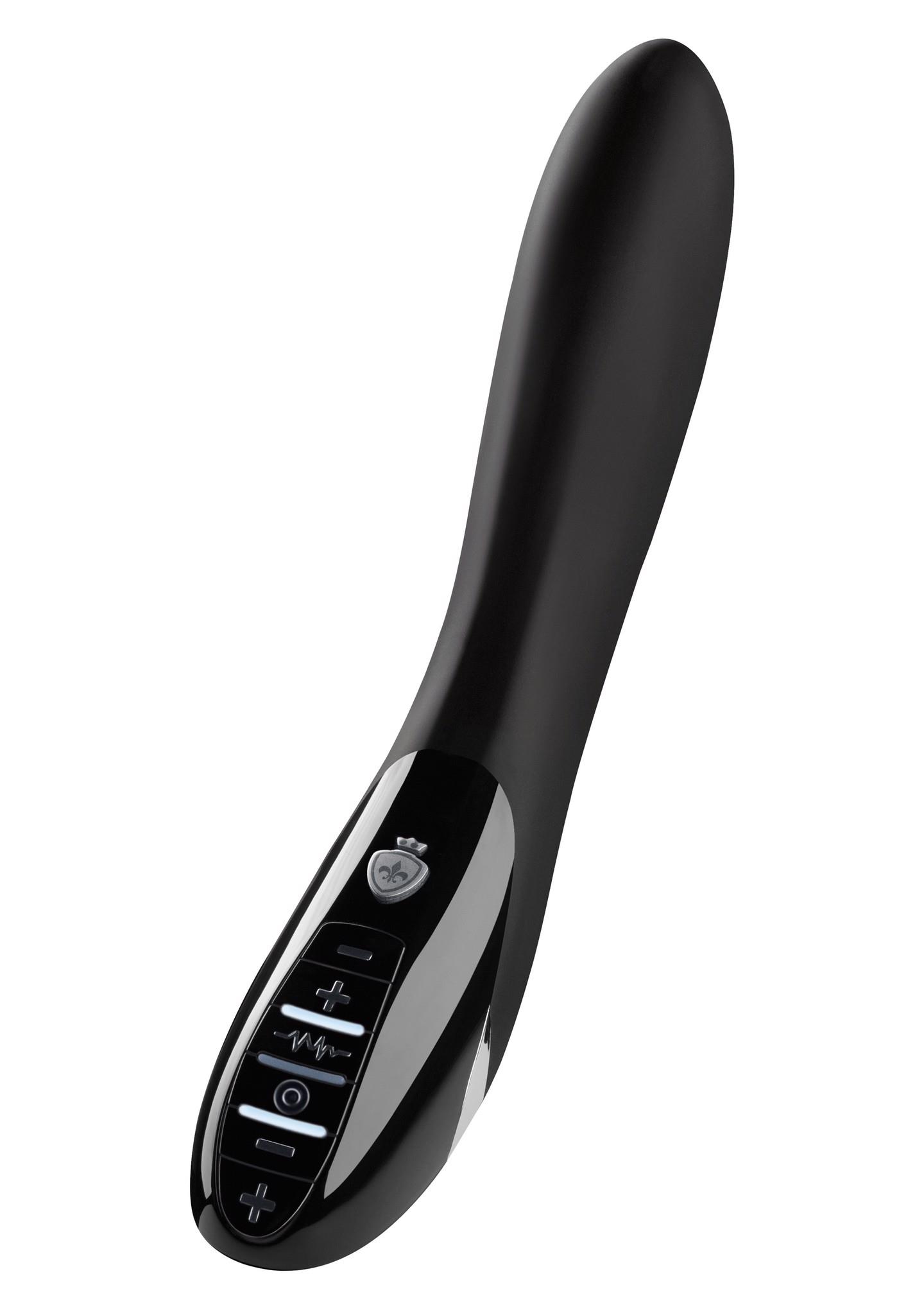 33535_BLACK_01 Electric Eric Estim Vibrator Black - obrazek 1