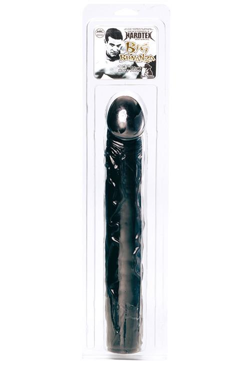 35-111127 BIG BONANZA 13 BLACK BUTT PLUG - obrazek 1