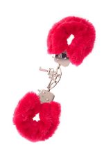 DREAM TOYS HANDCUFFS WITH PLUSH RED - obrazek 2