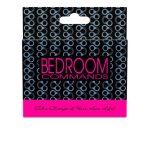 BEDROOM COMMANDS CARD GAME