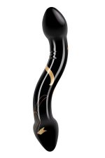 SECRET KISSES 7.5" HANDBLOWN DOUBLE ENDED DILDO - obrazek 2