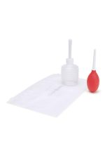 CLEANSCENE 4PCS MINI TRAVEL DOUCHE WITH ONE WAY VALVE - obrazek 2