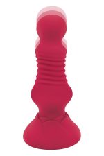 SECRET KISSES REMOTE THRUSTING ROSEBUD BUTTPLUG - obrazek 3