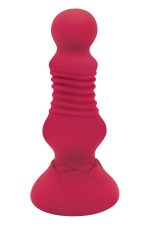 SECRET KISSES REMOTE THRUSTING ROSEBUD BUTTPLUG - obrazek 4