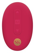 SECRET KISSES REMOTE THRUSTING ROSEBUD BUTTPLUG - obrazek 5