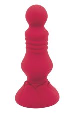 SECRET KISSES REMOTE VIBRATING FLORET BUTTPLUG - obrazek 4