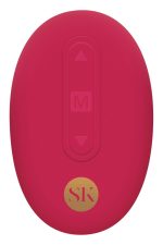 SECRET KISSES REMOTE VIBRATING FLORET BUTTPLUG - obrazek 5