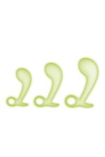 WHIPSMART 3 PCS GLOW IN THE DARK PROSTATE TRAINING KIT - obrazek 2