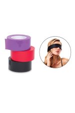 WHIPSMART 150 FT BONDAGE TAPE WITH SILKY BLINDFOLD - obrazek 2