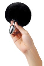 WHIPSMART 3 INCH FLUFFY BUNNY METAL PLUG WITH BLACK TAIL - obrazek 3