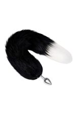WHIPSMART 3 INCH METAL PLUG WITH 14" BLACK INDIGO FOX TAIL - obrazek 5