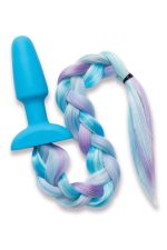 WHIPSMART 4.9 INCH SILICONE PLUG WITH PLAY TAILS UNICORN TAIL - obrazek 2