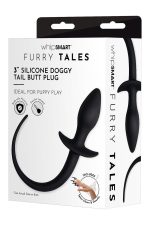 WHIPSMART 2.8 INCH PLAY TAILS SILICONE DOGGY TAIL