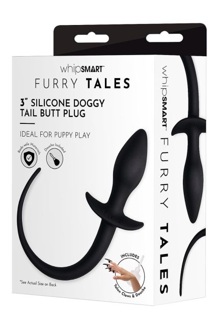 WHIPSMART 2.8 INCH PLAY TAILS SILICONE DOGGY TAIL
