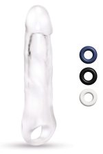 SIZE UP CLEAR VIEW PENIS EXTENDER WITH BALL LOOP CLASSIC - obrazek 2
