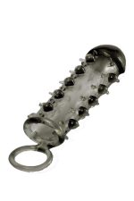 SAMURAI PENIS SLEEVE BLACK - obrazek 2