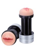 REALSTUFF 2 IN 1 HUMMER - MOUTH & VAGINA - obrazek 2