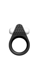 ALL TIME FAVORITES SILICONE STIMU-RING BLACK - obrazek 2