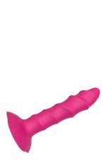 CHEEKY LOVE TWISTED PLUG WITH SUCTION CU - obrazek 3