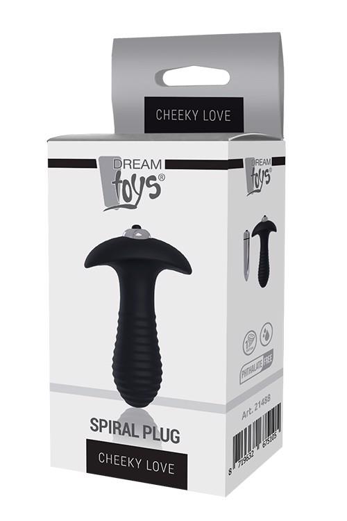 35-21488 CHEEKY LOVE SINGLE SPEED SPIRAL PLUG - obrazek 1