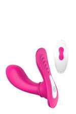 VIBES OF LOVE REMOTE PANTY G MAGENTA - obrazek 2
