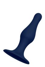CHEEKY LOVE SILICONE PLUG LARGE BLUE - obrazek 3
