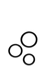 ALL TIME FAVORITES 3 SILICONE COCKRINGS - obrazek 2