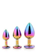 GLEAMING LOVE MULTICOLOUR PLUG SET - obrazek 3