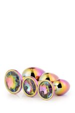 GLEAMING LOVE MULTICOLOUR PLUG SET - obrazek 4