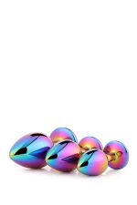 GLEAMING LOVE MULTICOLOUR PLUG SET - obrazek 5