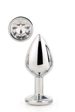 GLEAMING LOVE SILVER PLUG LARGE - obrazek 2