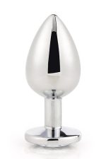 GLEAMING LOVE SILVER PLUG LARGE - obrazek 4