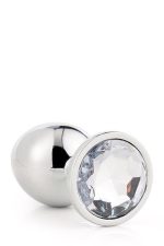 GLEAMING LOVE SILVER PLUG LARGE - obrazek 5