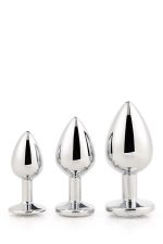 GLEAMING LOVE SILVER PLUG SET - obrazek 3