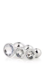 GLEAMING LOVE SILVER PLUG SET - obrazek 4