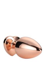 GLEAMING LOVE ROSE GOLD PLUG LARGE - obrazek 5
