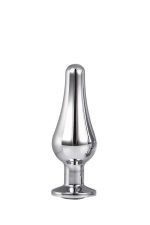 GLEAMING LOVE SILVER PLEASURE PLUG S - obrazek 3