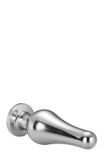 GLEAMING LOVE SILVER PLEASURE PLUG S - obrazek 5