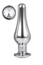 GLEAMING LOVE SILVER PLEASURE PLUG L - obrazek 2